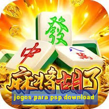 jogos para psp download